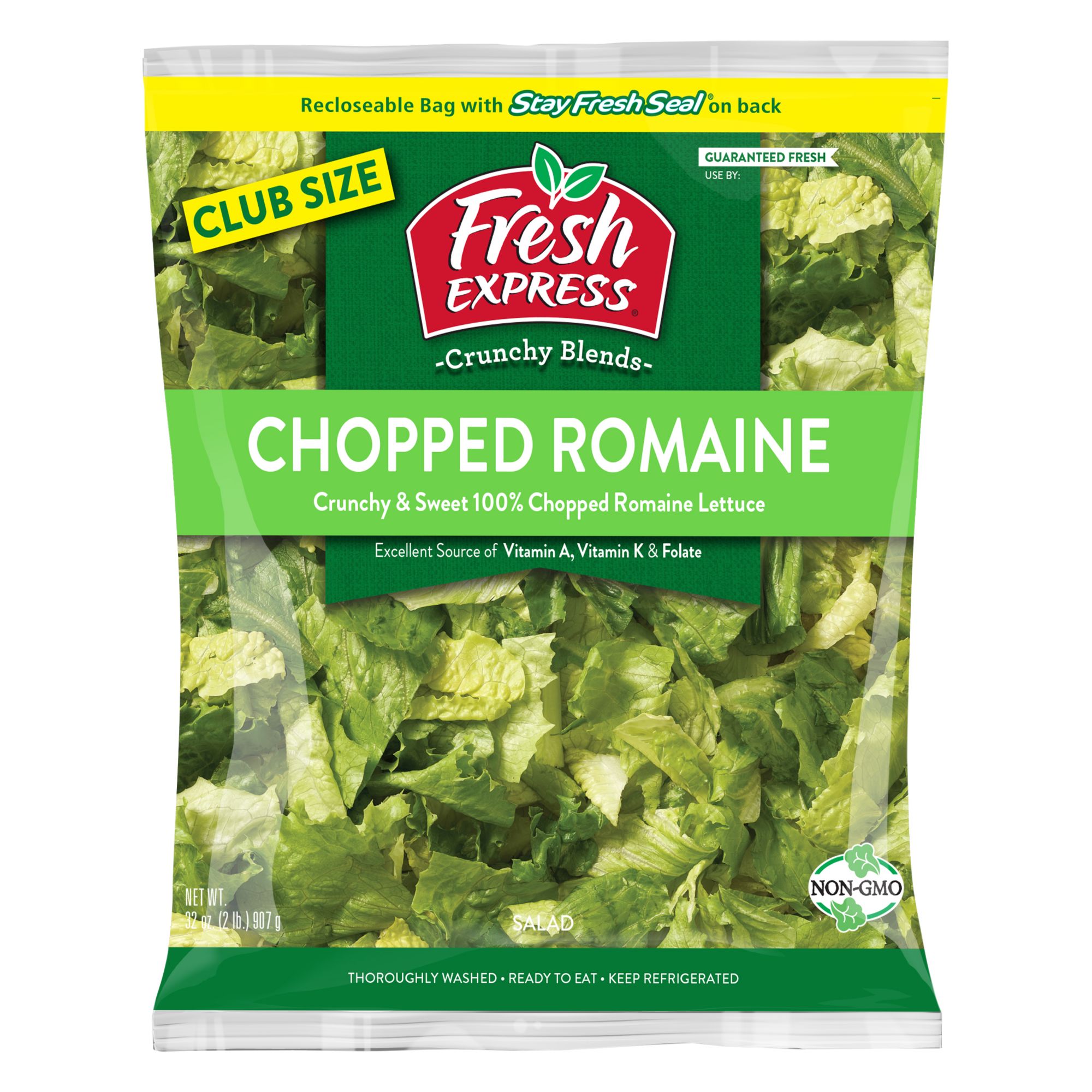 Fresh Express Chopped Romaine, 2 lbs.