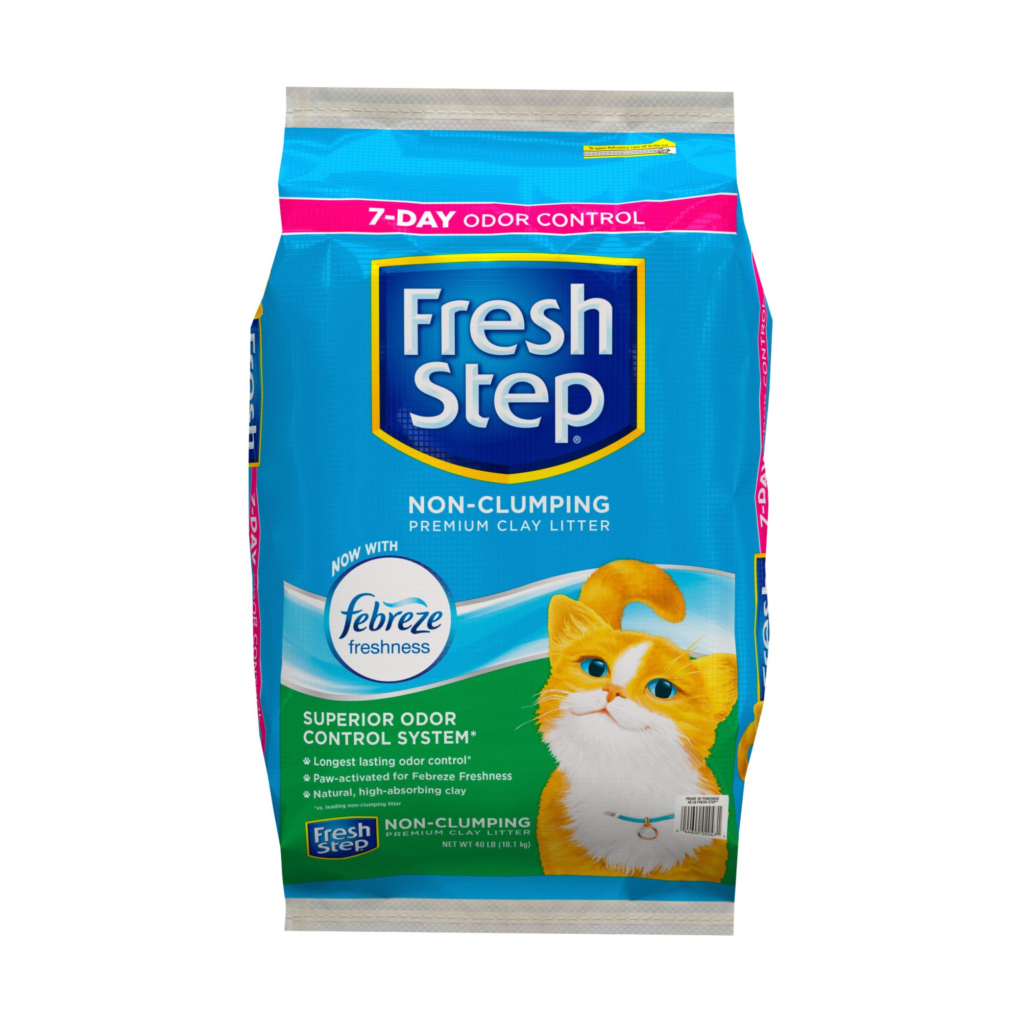 fresh step non clumping litter