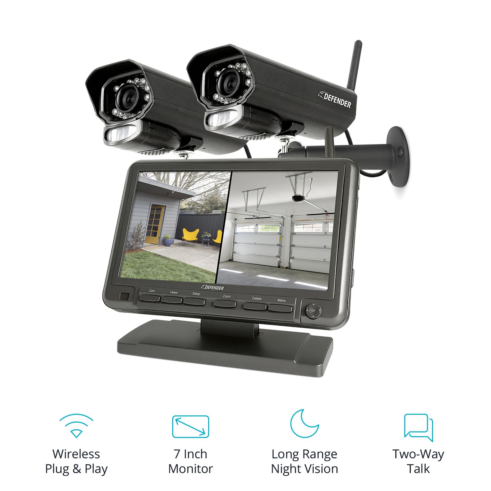 Defender wireless security camera system sale canada