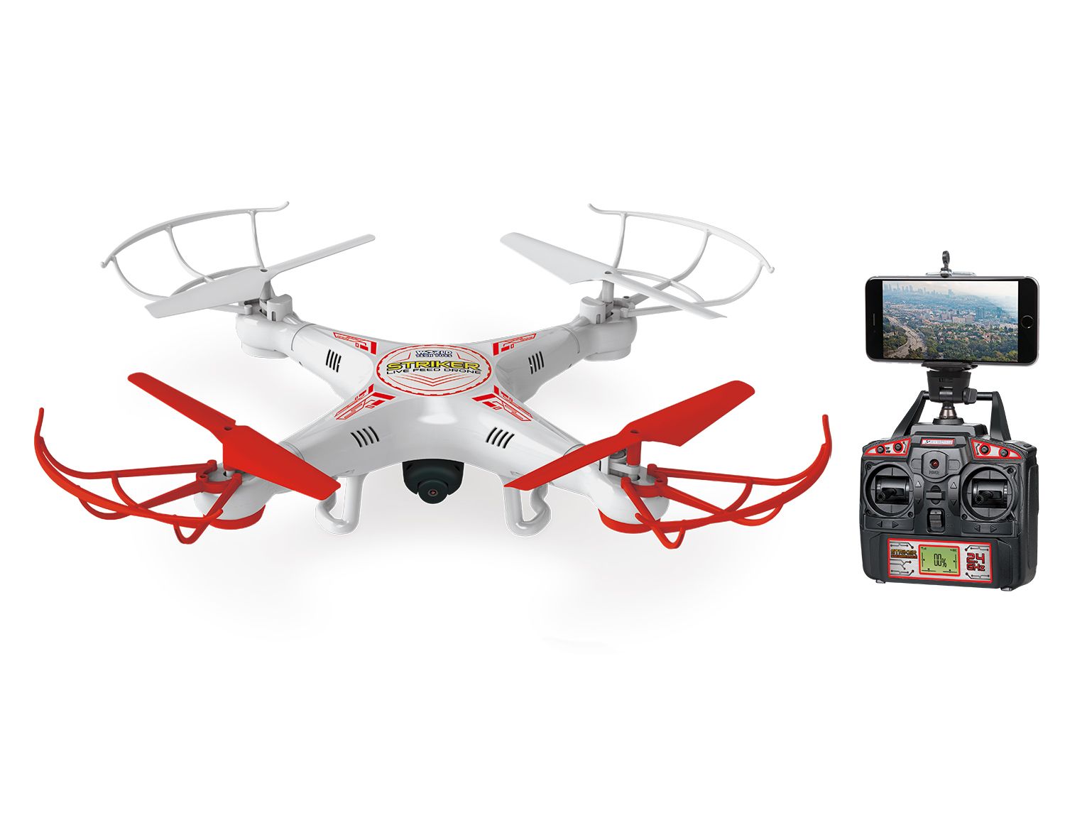 World Tech Toys Striker Live Feed Spy Drone