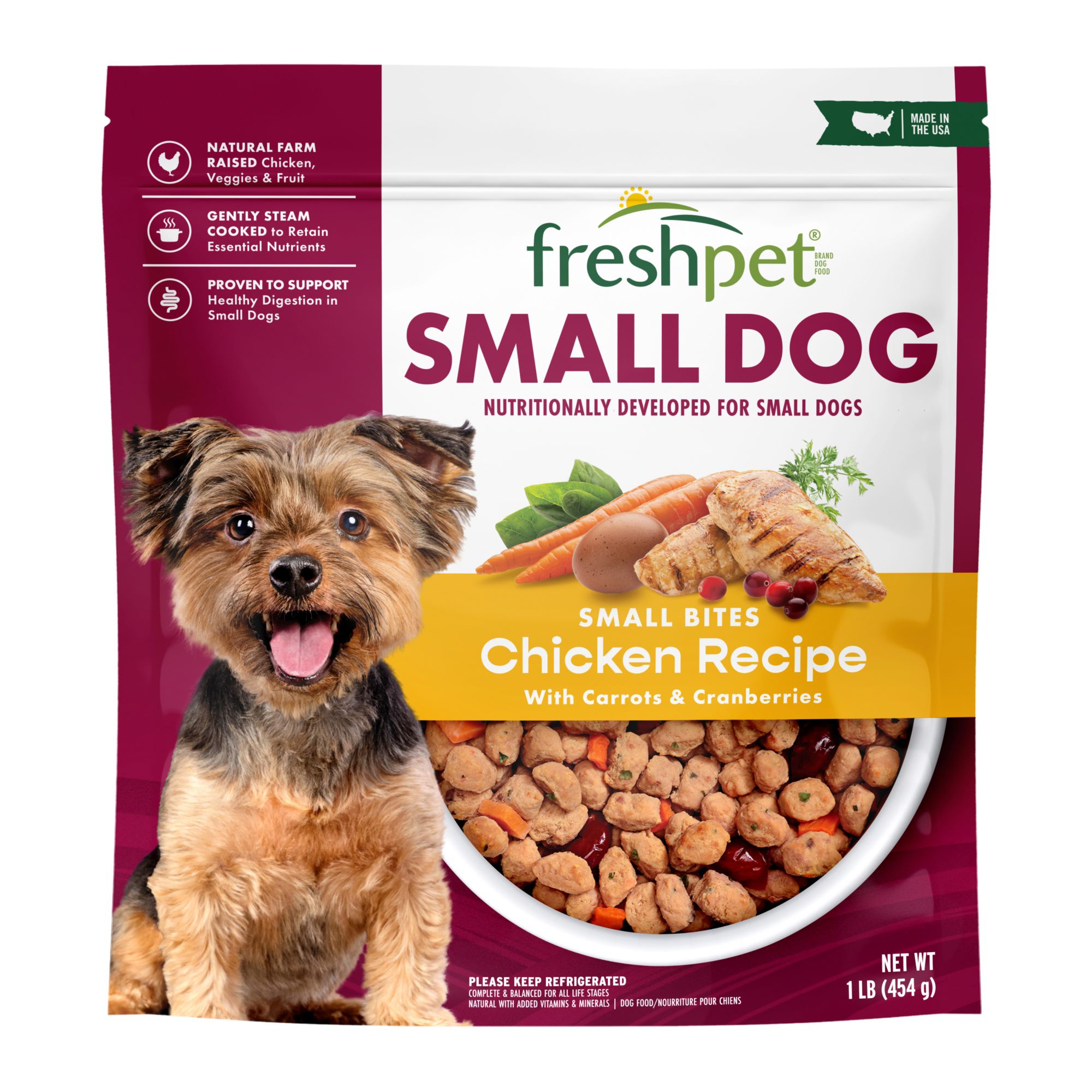 Freshpet Select Small Dog Bite Sized Chicken Recipe BJ s Wholesale Club