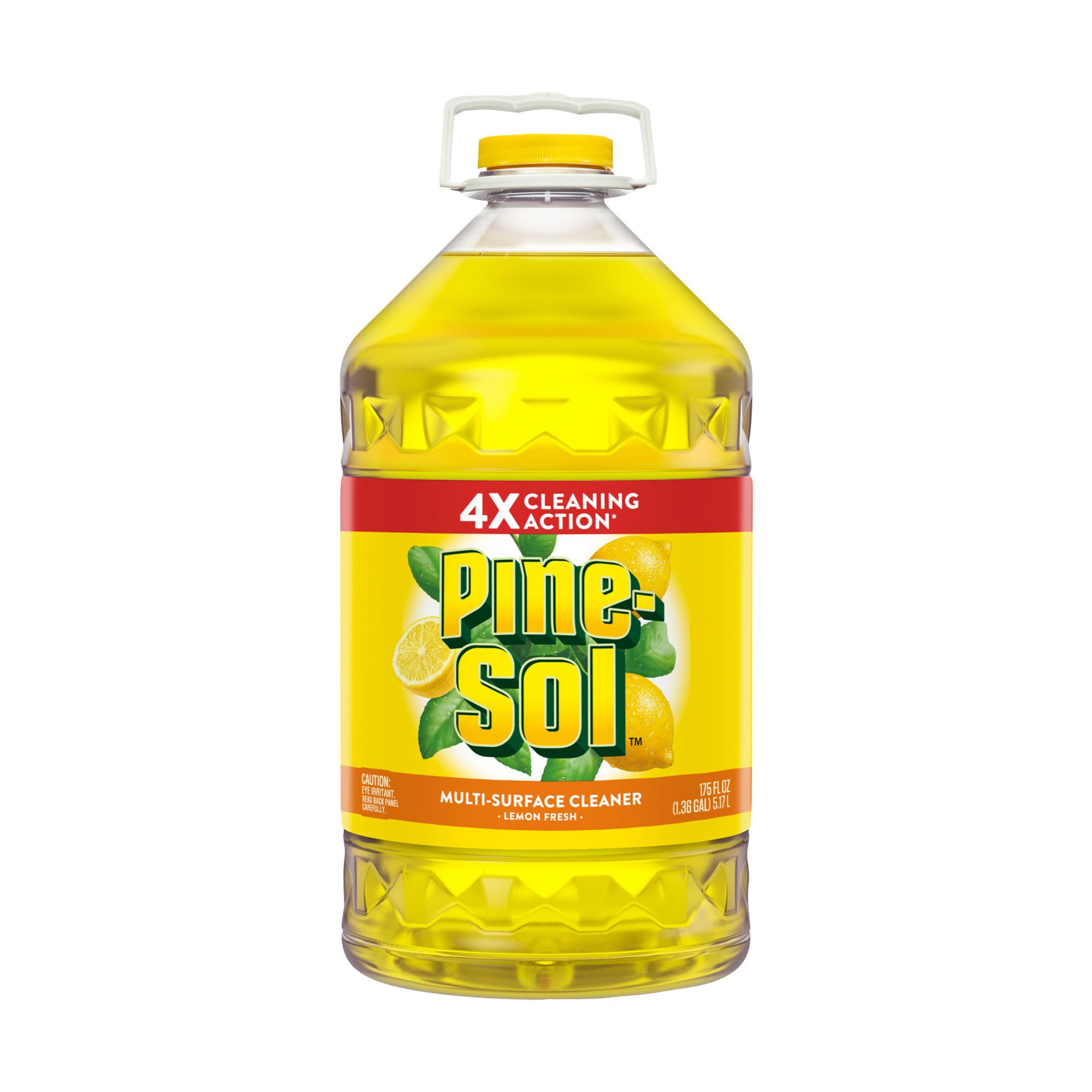 Pine-Sol Lemon-Scent Cleaner, 175 oz.