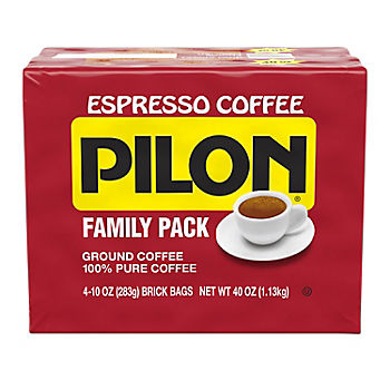 victim secretly Breakthrough Cafe Pilon Espresso Coffee Family Pack, 4 Ct./10 Oz. - BJs Wholesale Club