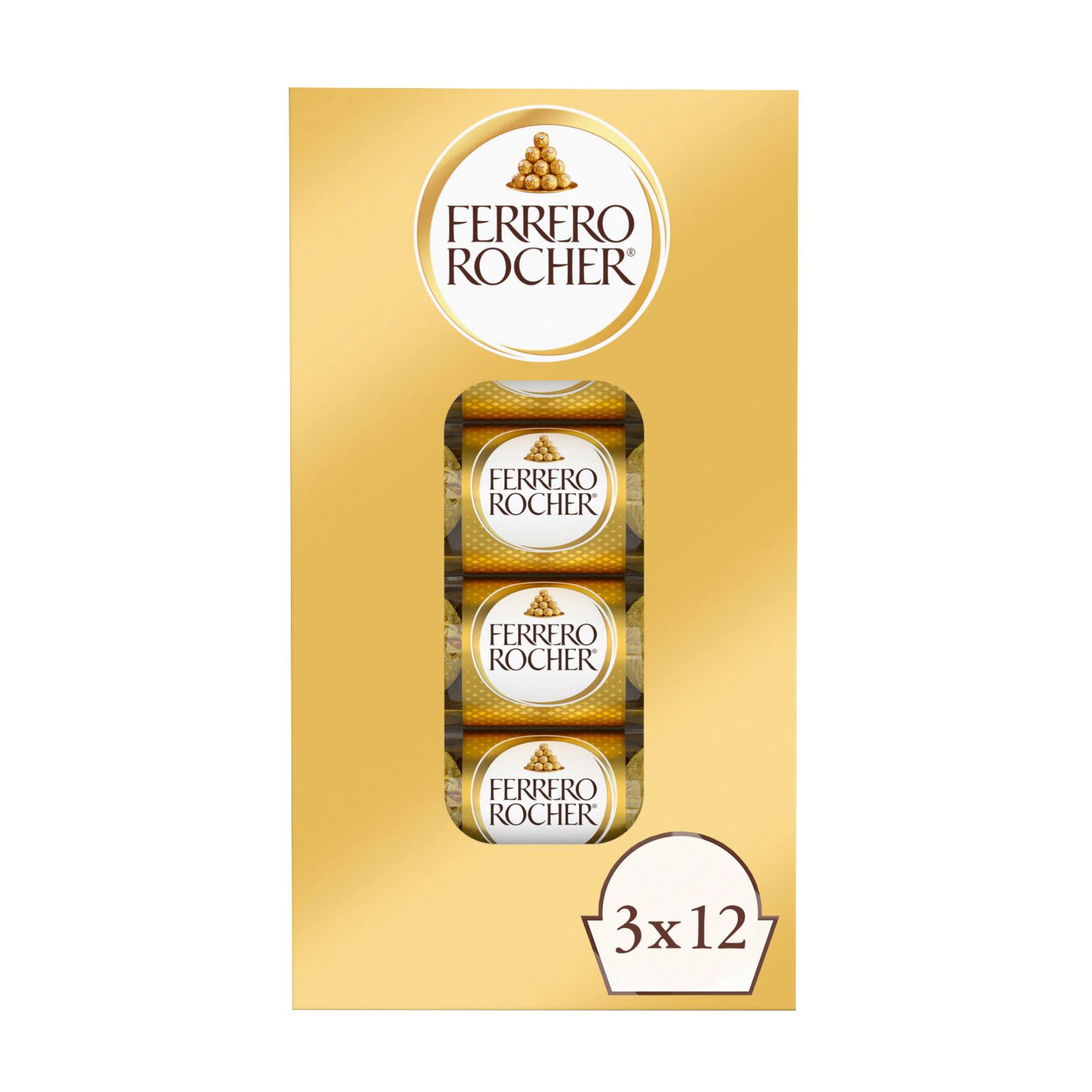 Ferrero Rocher, Hazelnut Chocolates, 48-count - True Confections