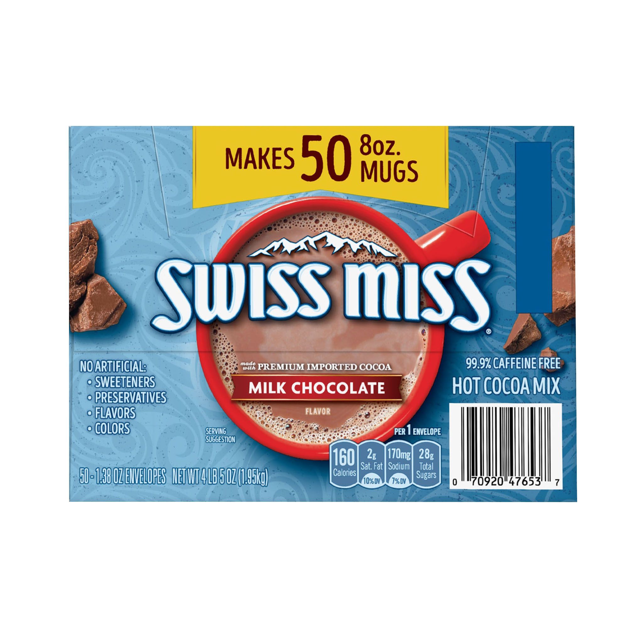 Swiss Miss Milk Chocolate Hot Cocoa Mix, 50 pk./1.38 oz.