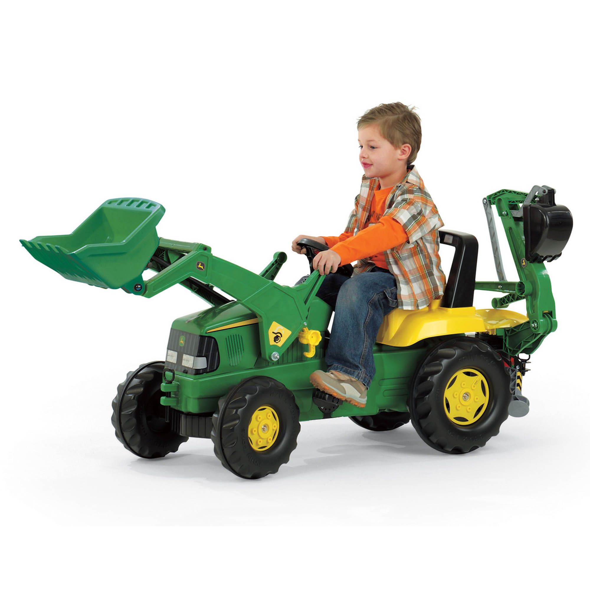 stuffed john deere tractor