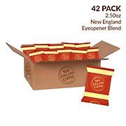 New England Coffee Eye Opener Ground Coffee Individual Packs, 42 pk./2.5 oz.
