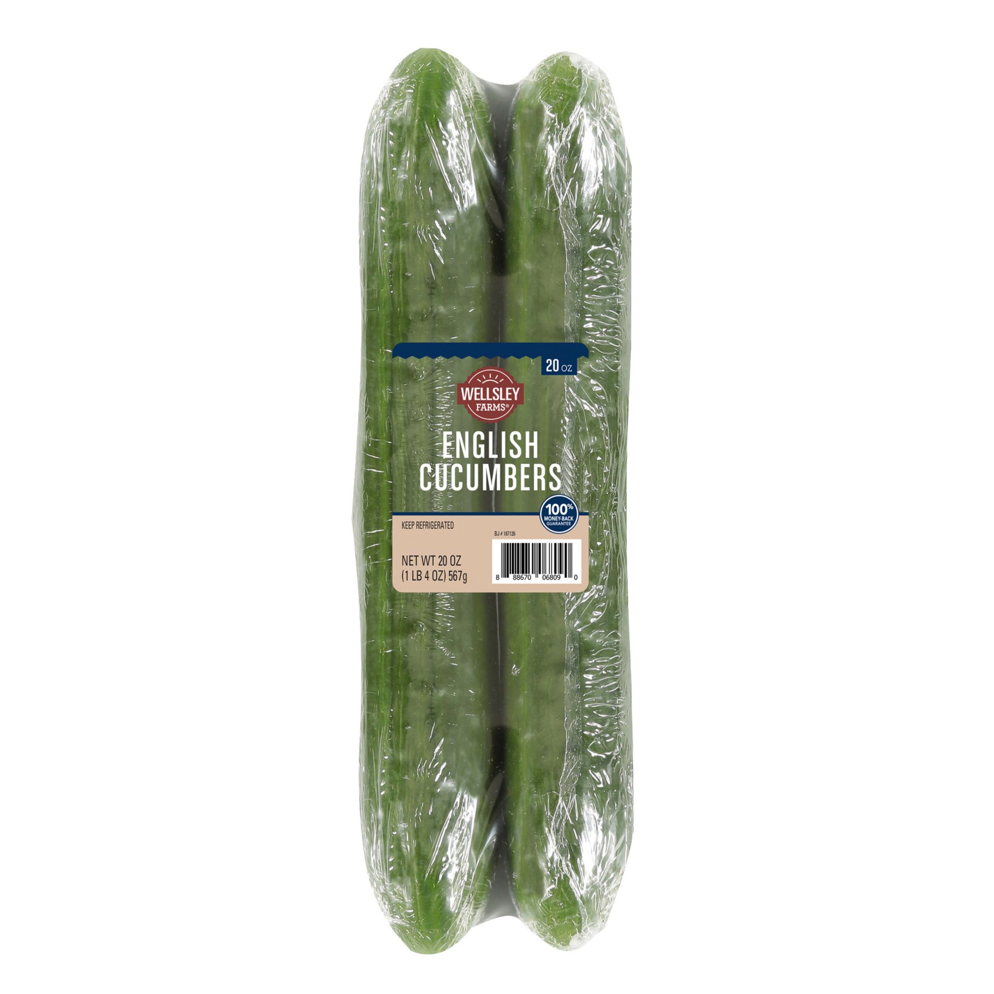 English Seedless Cucumber, 2 ct.