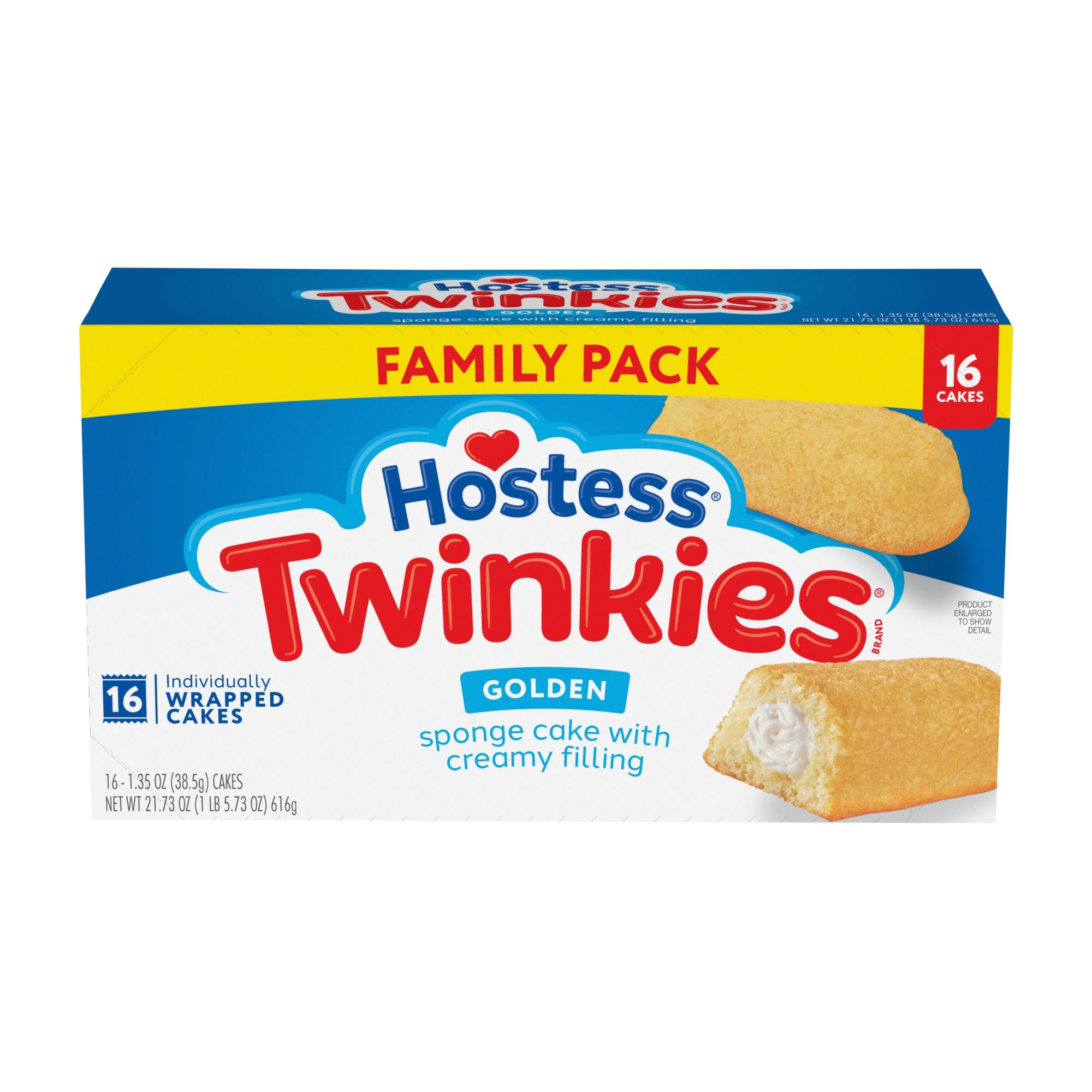 Hostess Twinkies Individually Wrapped Cakes, 16 ct.