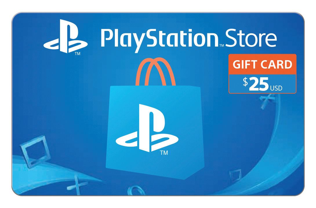 $25 PlayStation Store Gift Card