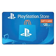 $25 PlayStation Store Gift Card