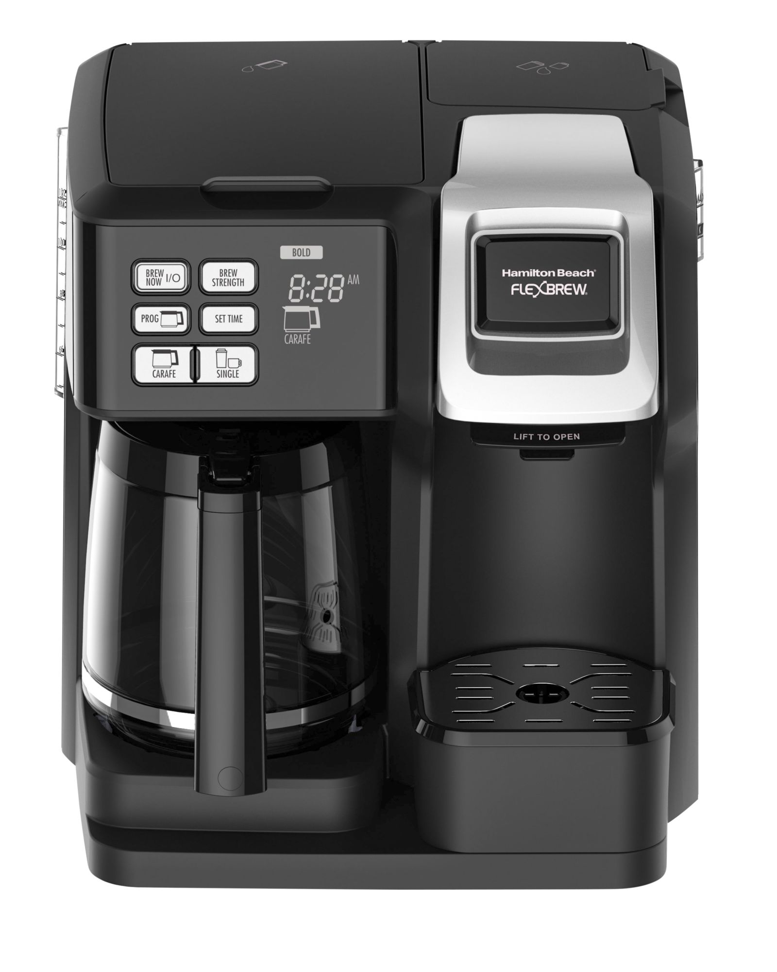 Hamilton Beach One Press Dispensing Coffee Maker - Black