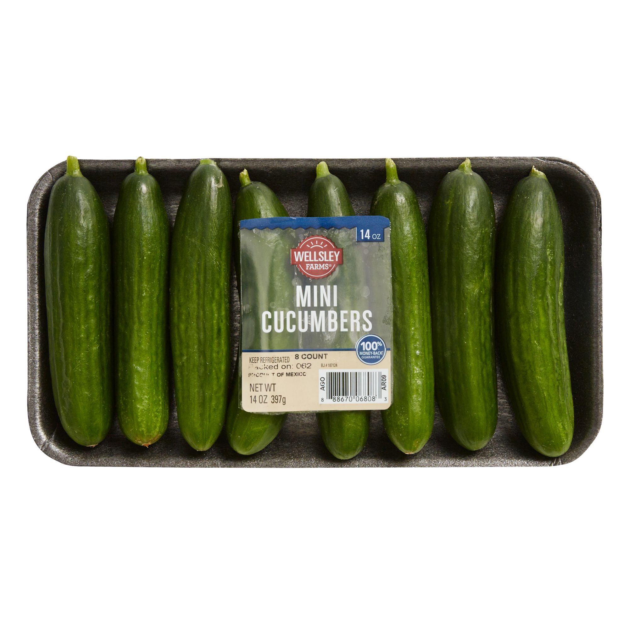 Wellsley Farms Mini Cucumbers, 8 ct.