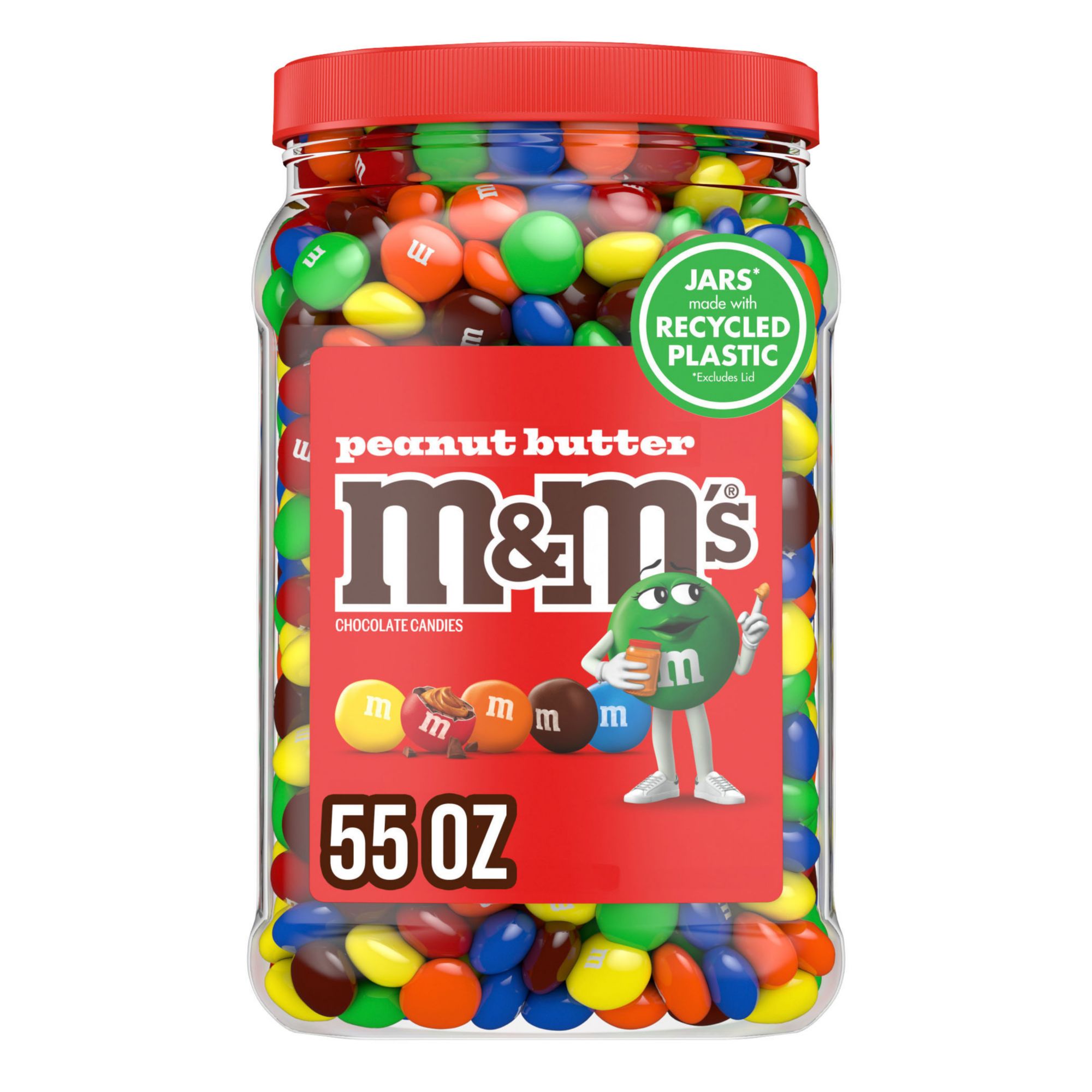  M&M's Peanut Candy 62 Oz Pantry Size Resealable Bag : Grocery &  Gourmet Food