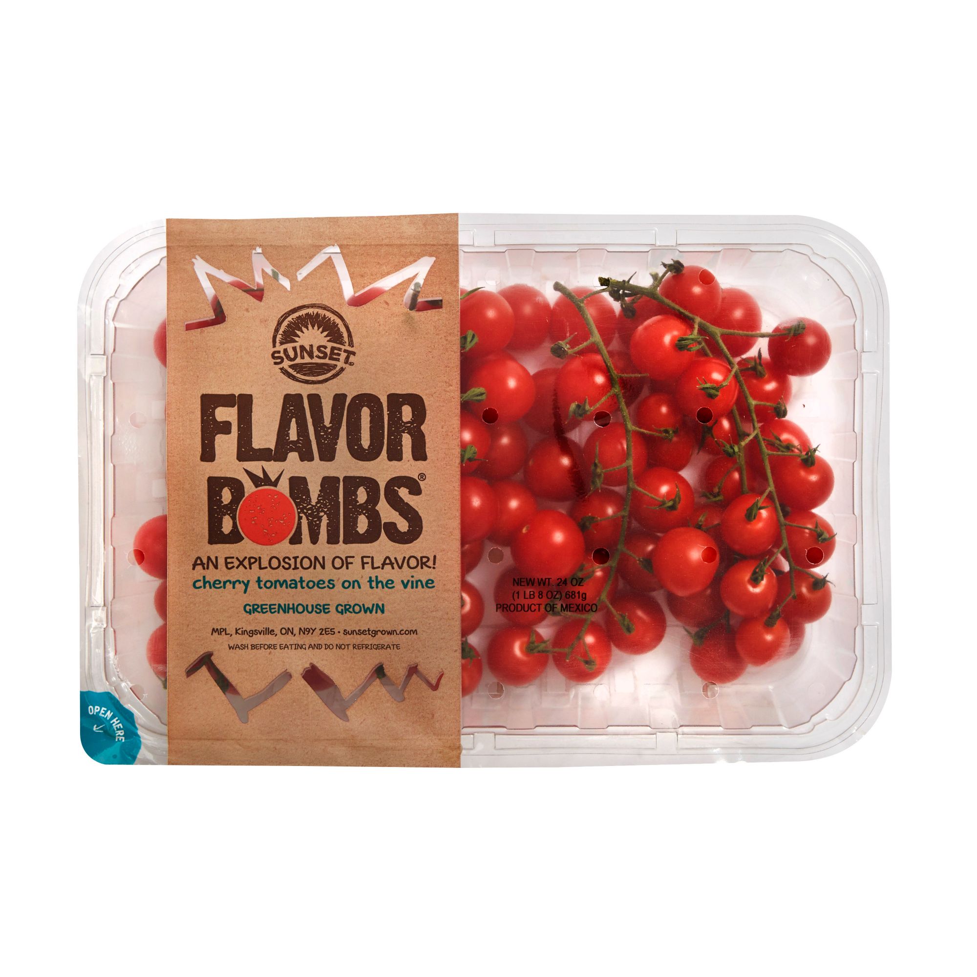 Flavor Bombs Cherry Tomatoes, 1.5 lbs.