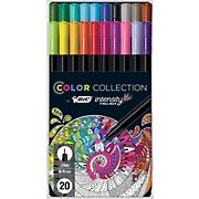 BIC Intensity Fineliner Color Collection Pens, 20 pk.