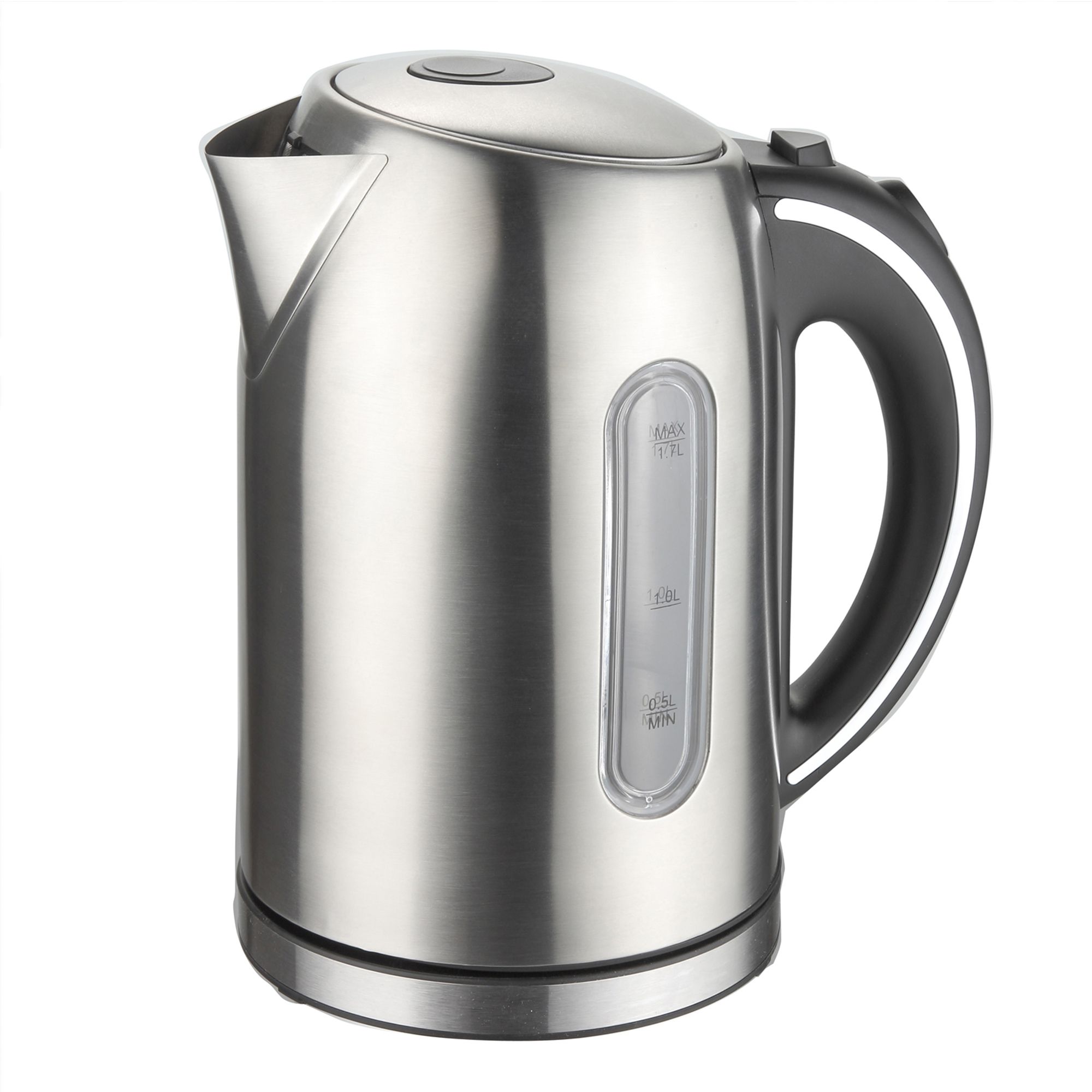 Chefman Electric Glass Kettle - Clear/Black, 1.7 L - City Market