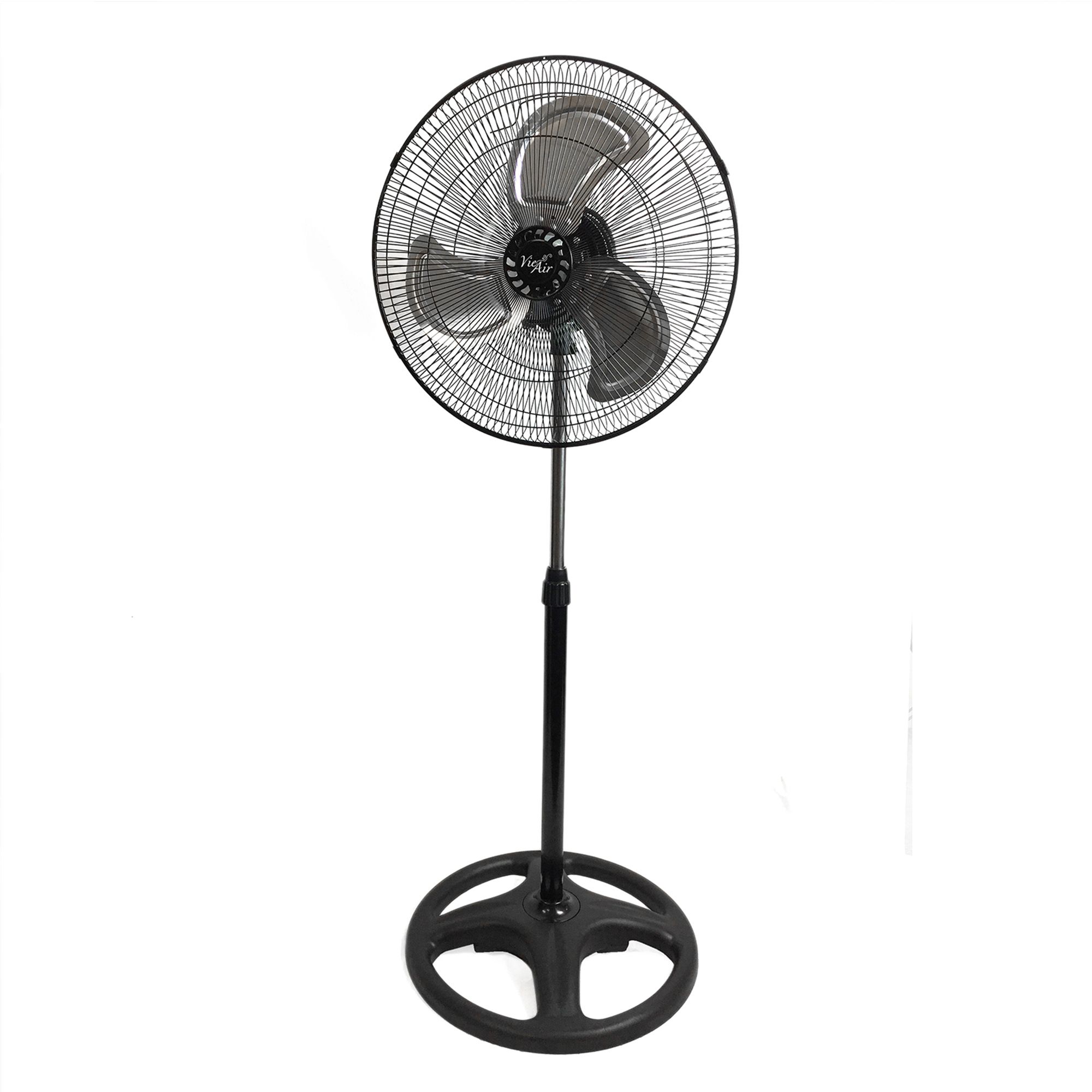 BLACK+DECKER B & D, 18, 3 Speed, Stand Alone Floor Fan, Adjustable Height  With Remote in Black BFSR18B - The Home Depot