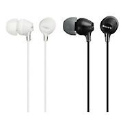 Sony In-Ear Smart Headphones, 2 pk. - Black and White