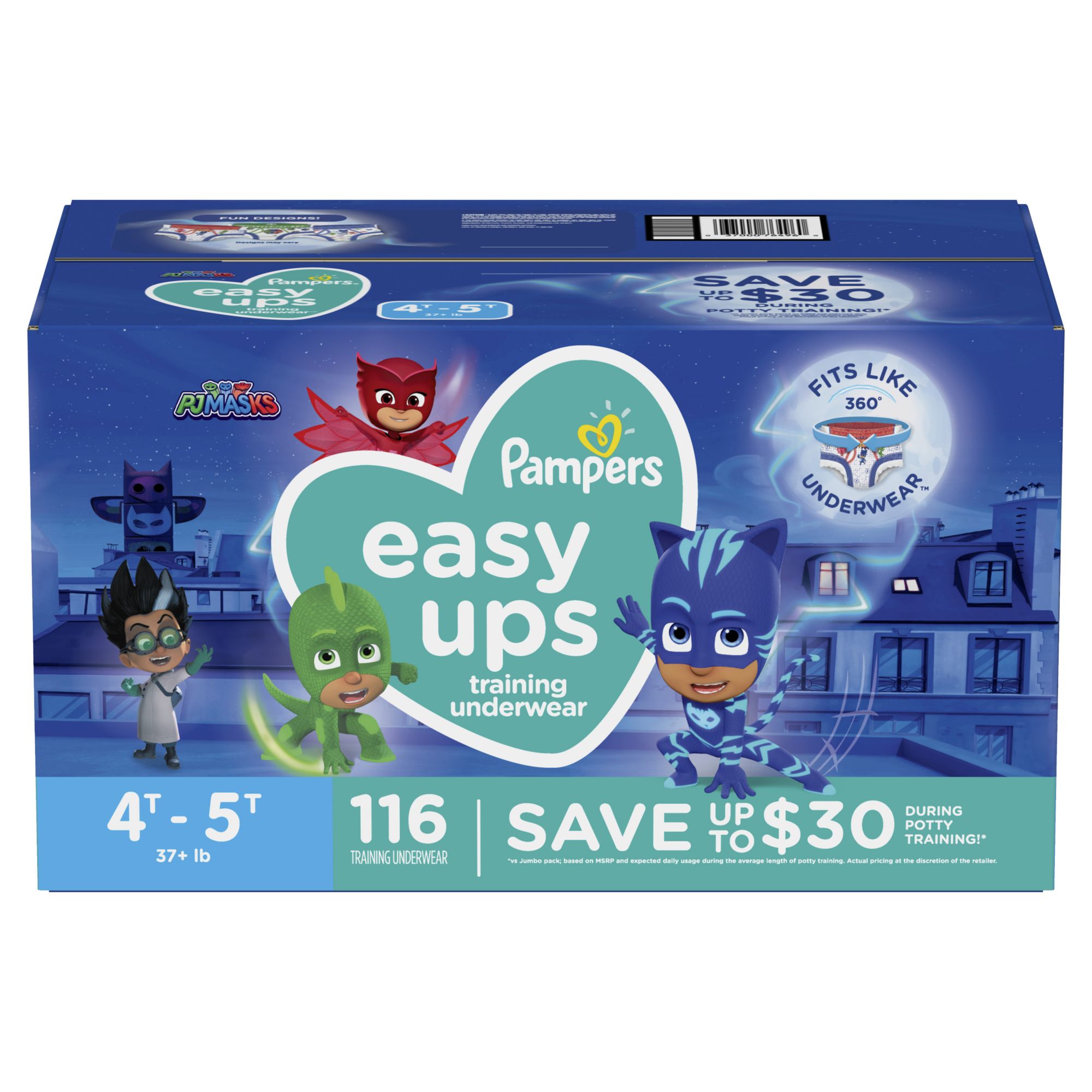 Easy Ups Training Underwear for Girls - 3T-4T