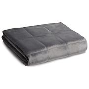 Calming Comfort Weighted Blanket 15 lb. 50&quot; x 75&quot;, Gray