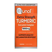 Qunol Extra Strength Turmeric Curcumin Complex, 120 ct./1000mg.