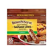 Brown 'N Serve Turkey Sausage Links, 55 ct.