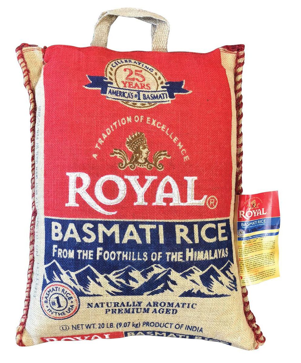 Royal Basmati Rice, 20 lbs.