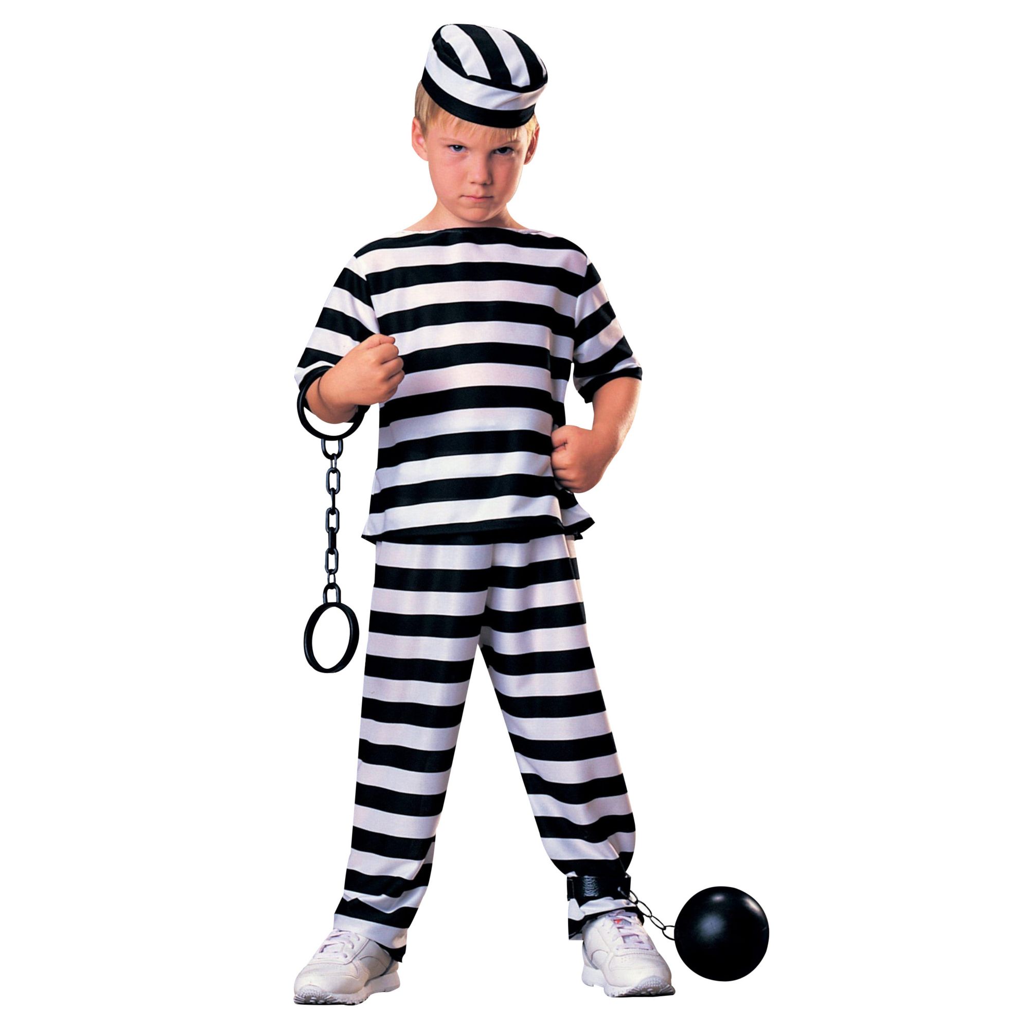Jailbird Child Costume - Small