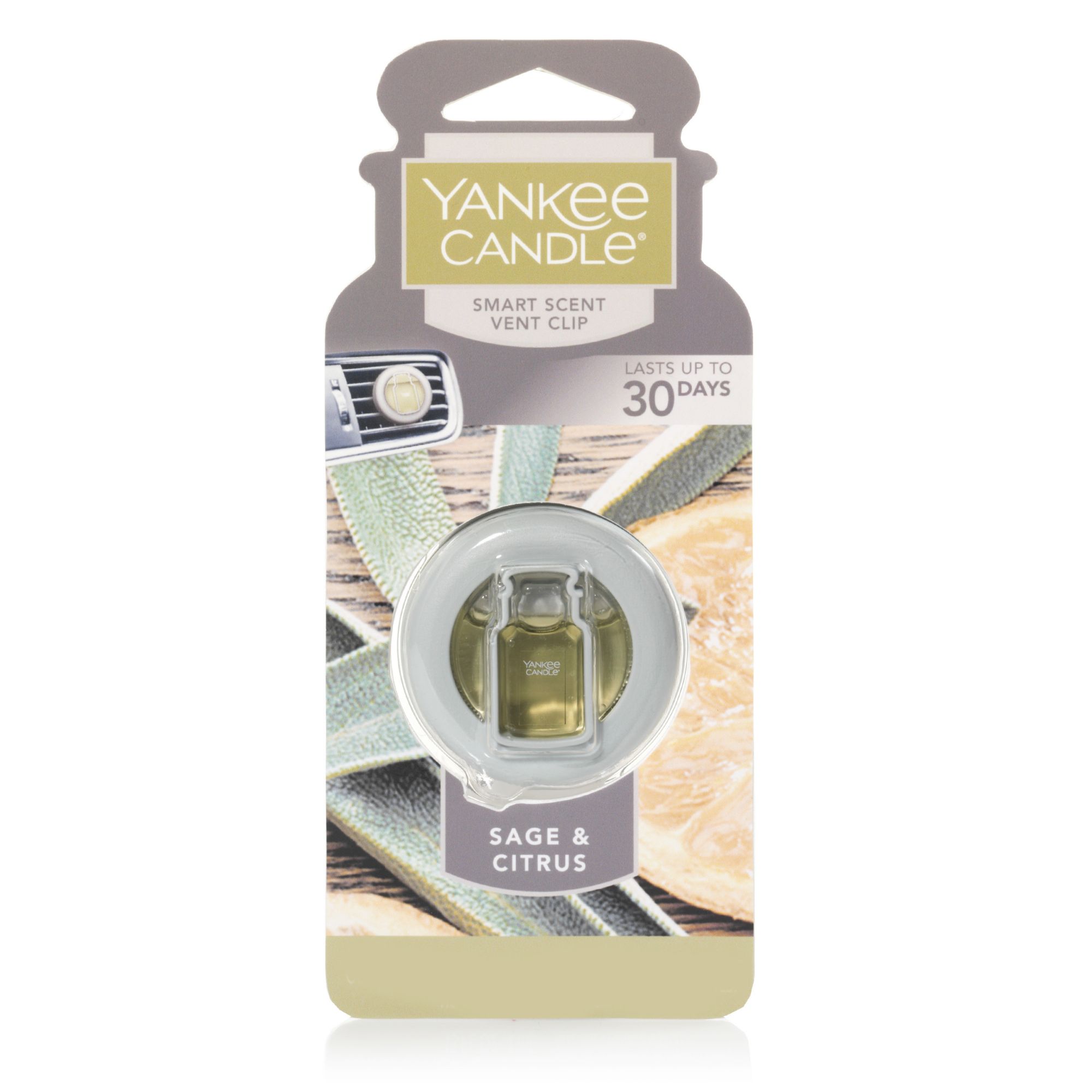 Yankee Candle Smart Scent Vent Clip - Sage & Citrus