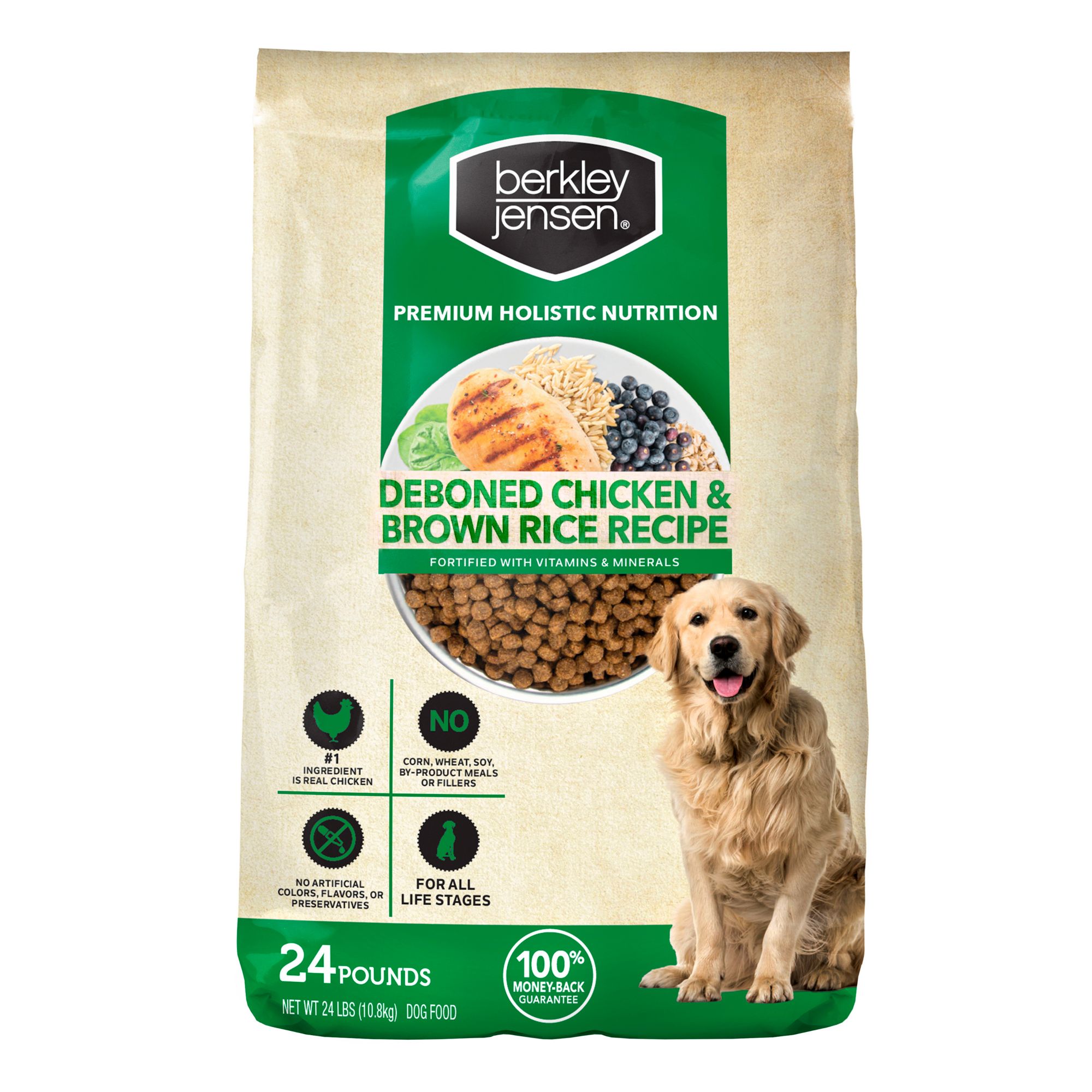 Berkley Jensen Chicken and Brown Rice Dry Dog Food BJ s