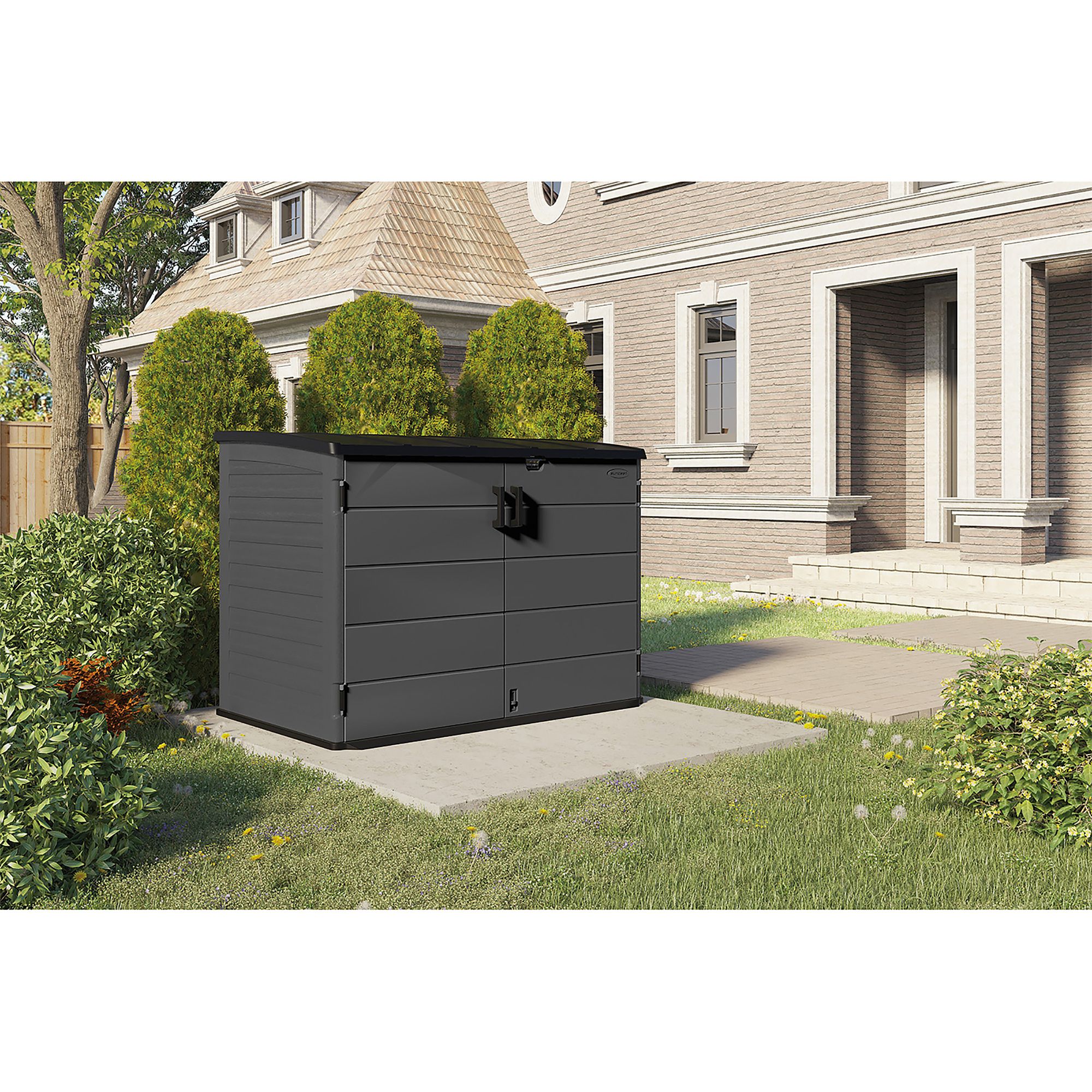 Lifetime Utility Shed, Gray