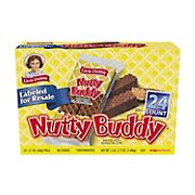 Little Debbie Twin Wrapped Nutty Buddy Wafers with Peanut Butter, 24 ct.
