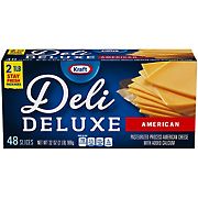 Kraft Deli Deluxe Sliced American Cheese, 2 pk./1 lb.