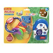 Nuby Icy Bite Keys and Happy Hands Soothing Mitten Teethers