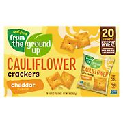 From The Ground Up Cheddar Cauliflower Crackers, 20 ct.