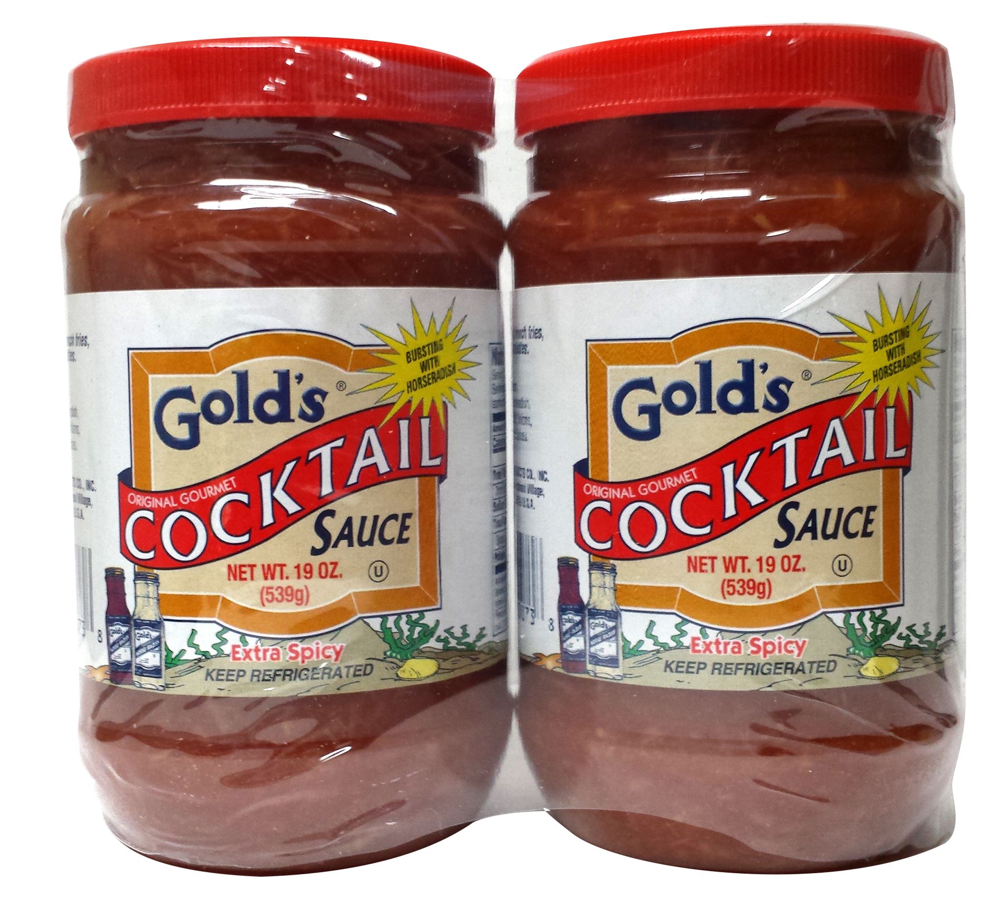 Gold's Original Gourmet Cocktail Sauce,  2 pk./19 oz.