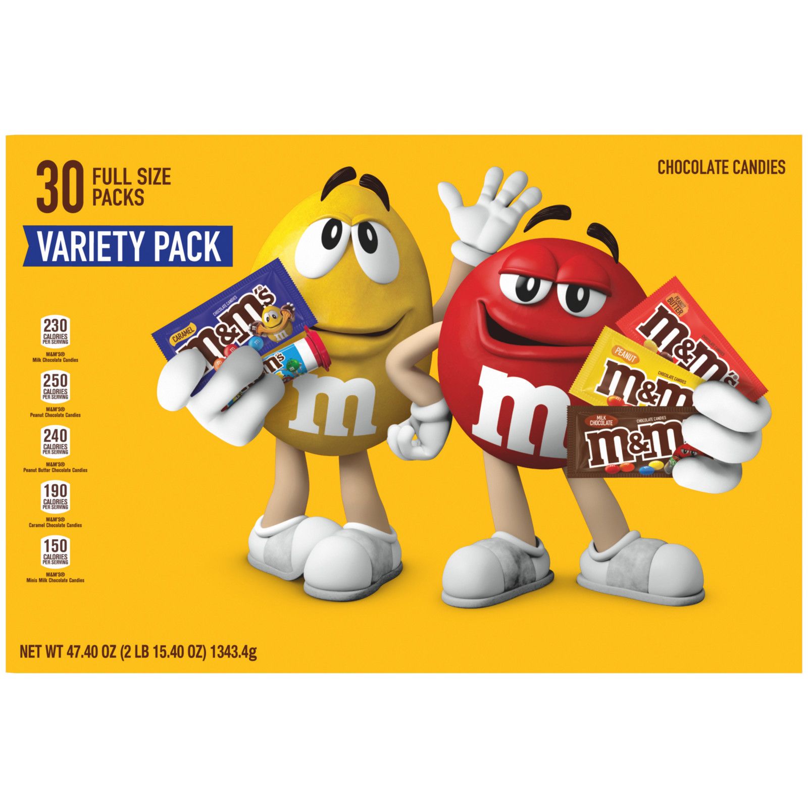 Buy M&Ms Ultimate Variety Mega Sack 9 Count Featuring Almond