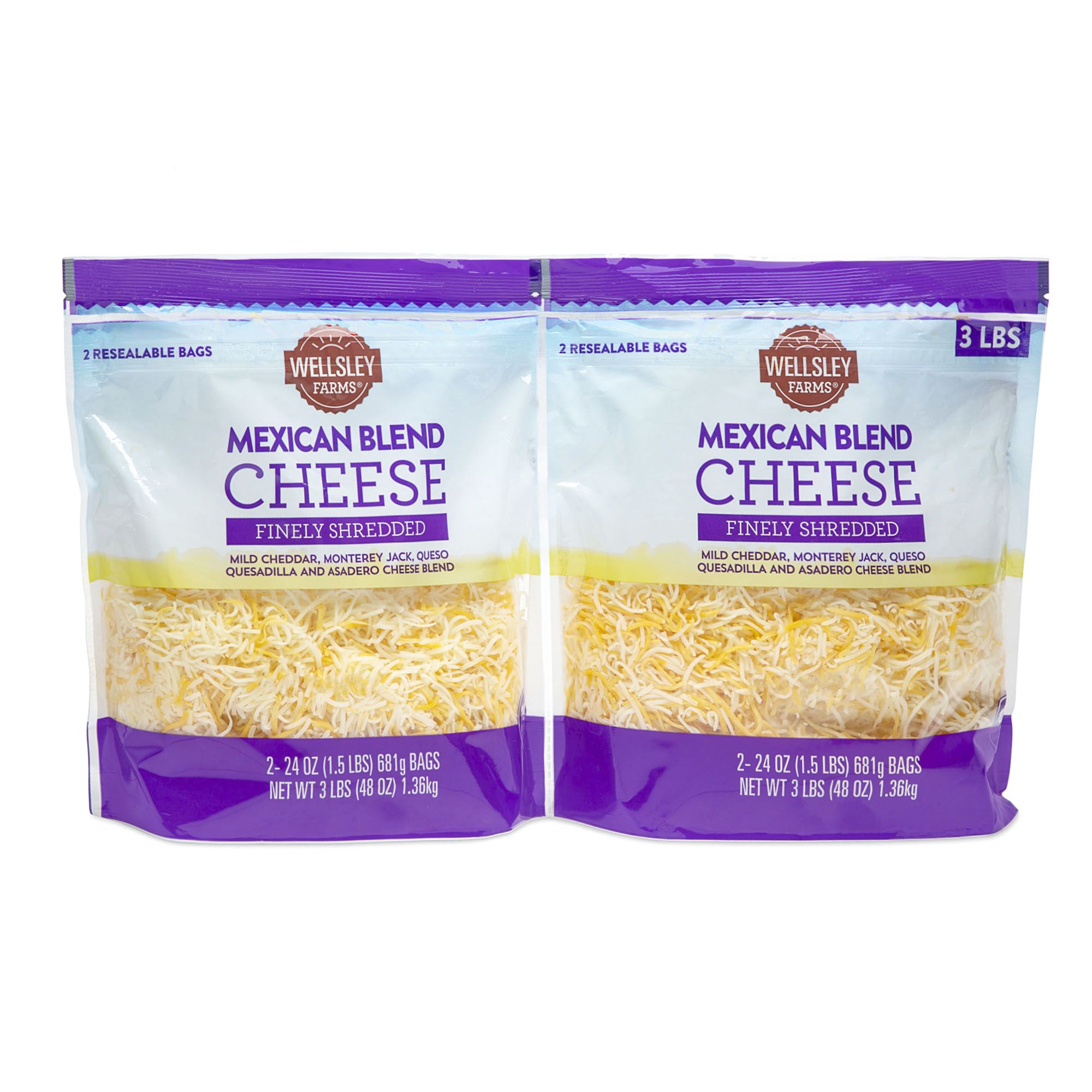 Great Vallue Great Value Finely Shredded Sharp Cheddar Cheese, 16 oz is not  halal, gluten-free