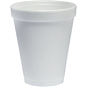 10 oz Pack of 1000 Dart DRC10J10 Styrofoam Insulated Foam Cups 