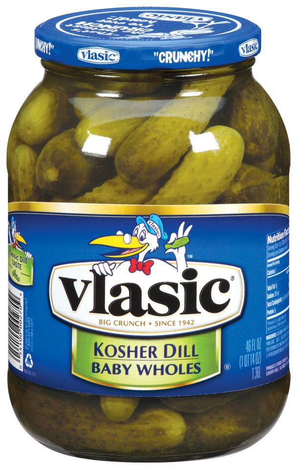Vlasic Whole Baby Dill Pickles, 46 oz.