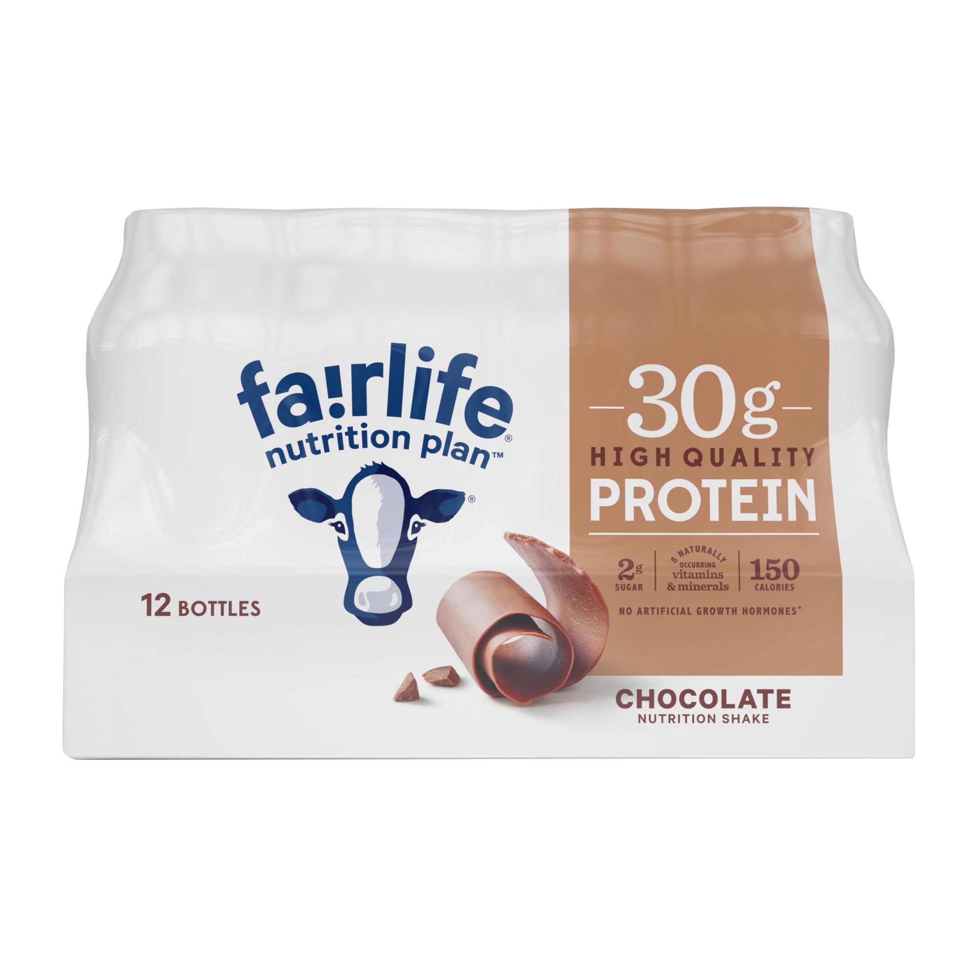 Fairlife Nutrition Plan High Protein Chocolate Shake, 12 pk.