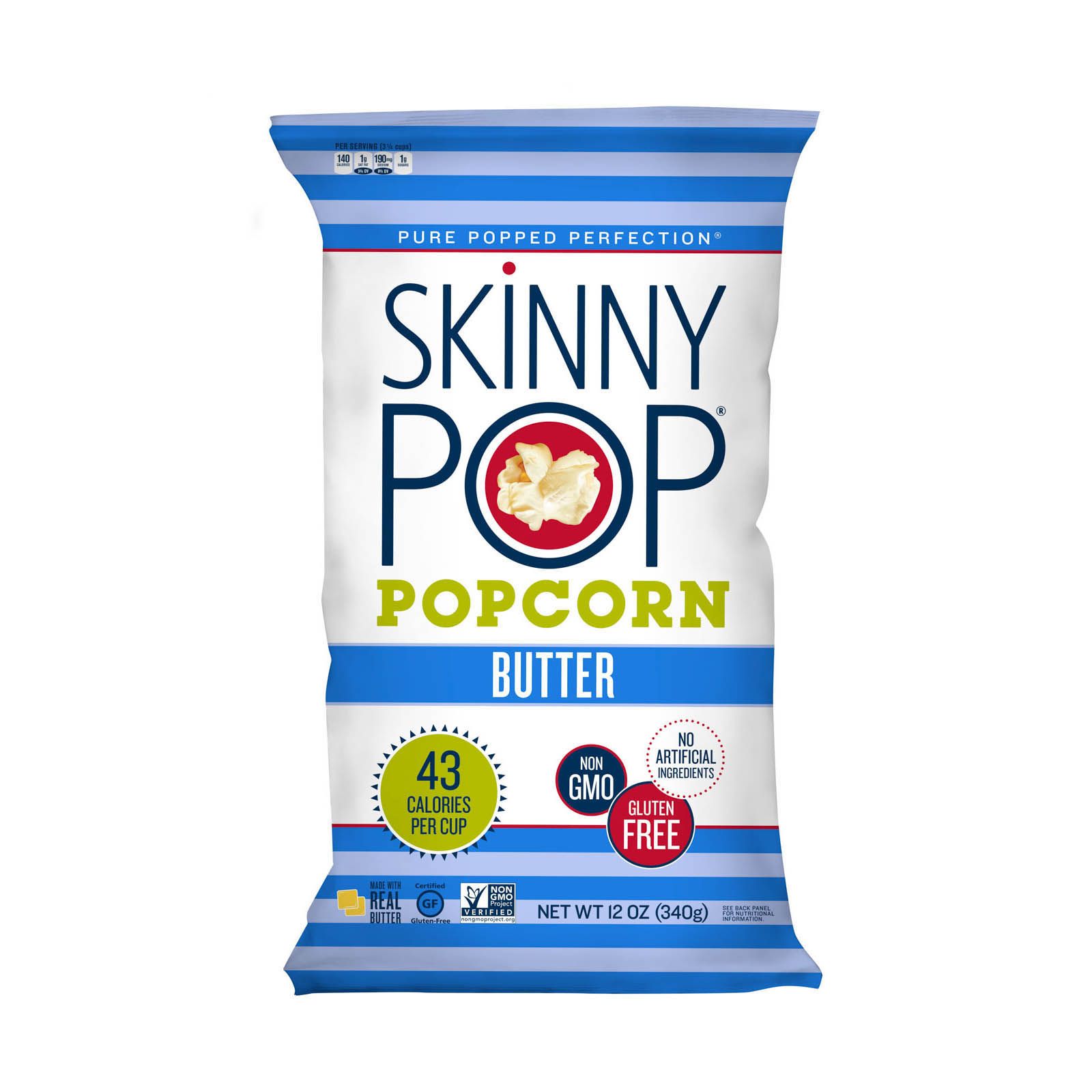 Skinnypop Butter Popcorn, 12 oz.