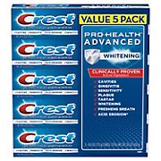 Crest Pro-Health Advanced Whitening Fluoride Toothpaste, 5 pk./6 oz.