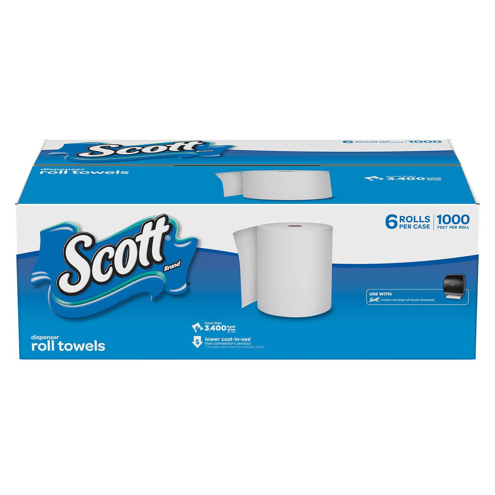 Scott Dispenser Hard Roll Paper Towels, 6 pk.