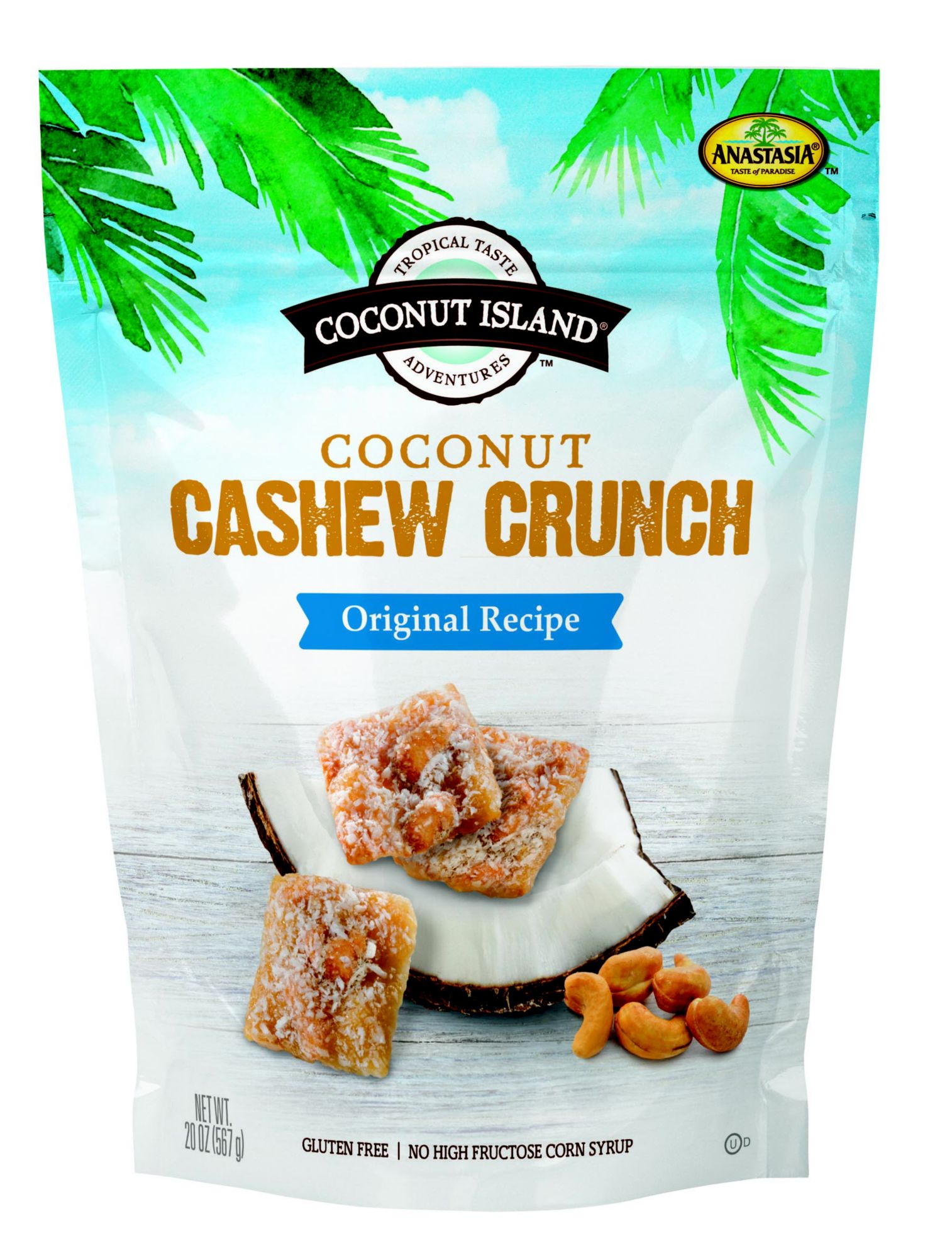 Coconut Island Coconut Cashew Crunch, 20 oz.
