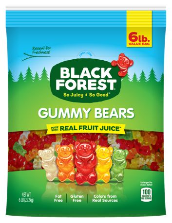 Black Forest Organic Gummy Bears 65 Pk Bjs Wholesale Club