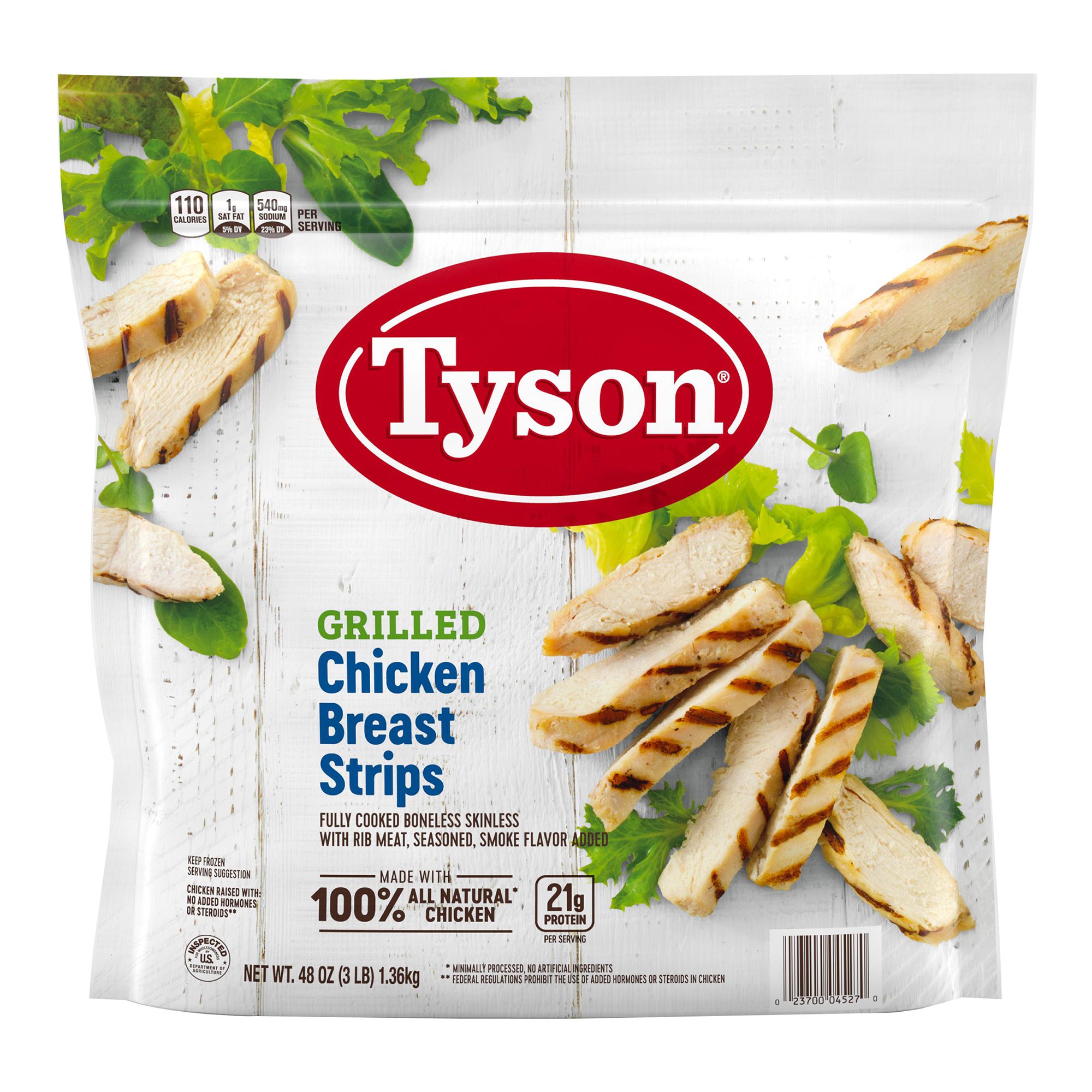 Tyson Grilled Chicken Strips, 3 lbs.