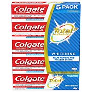 Colgate Total Whitening Toothpaste, 5 pk./6.3 oz.