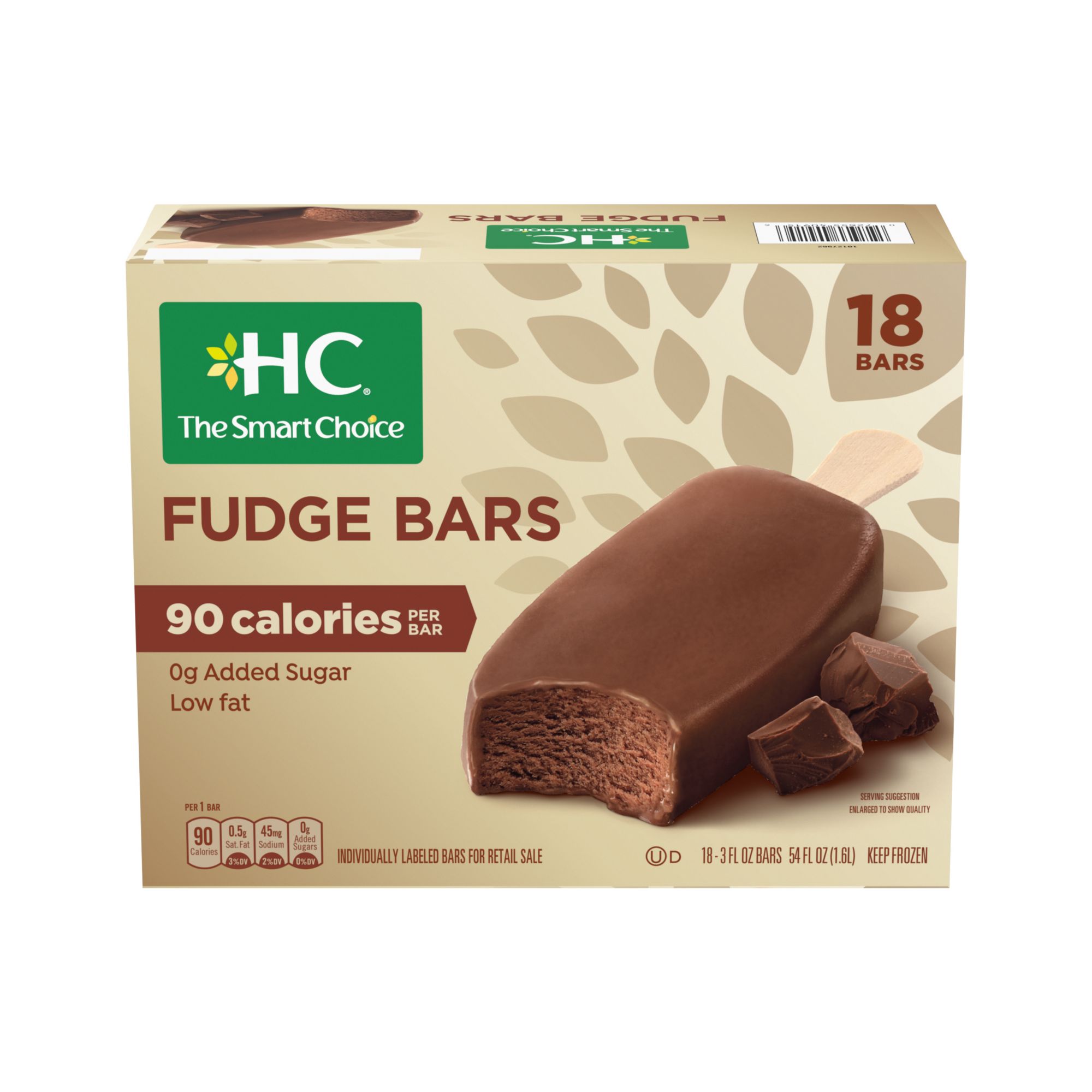 Healthy Choice Frozen Premium Fudge Bars, 18 ct.